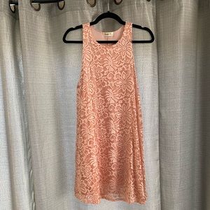 LACE DETAIL DRESS